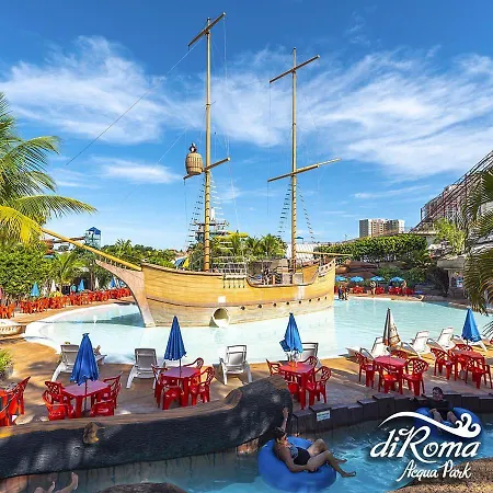Novo Hotel Diroma 2024 - Spazzio Diroma - Com Acqua Park Todos Os Dias Caldas Novas Exterior foto